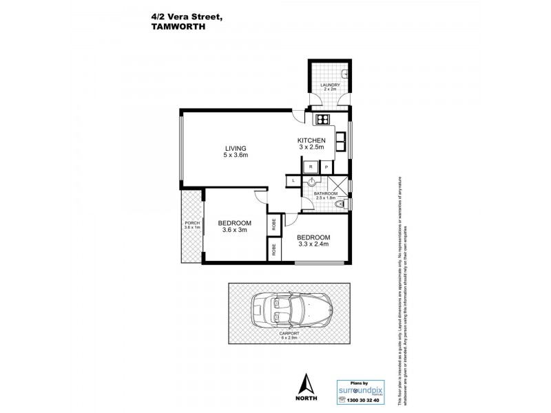 4/2 Vera Street, Tamworth NSW 2340 Floorplan