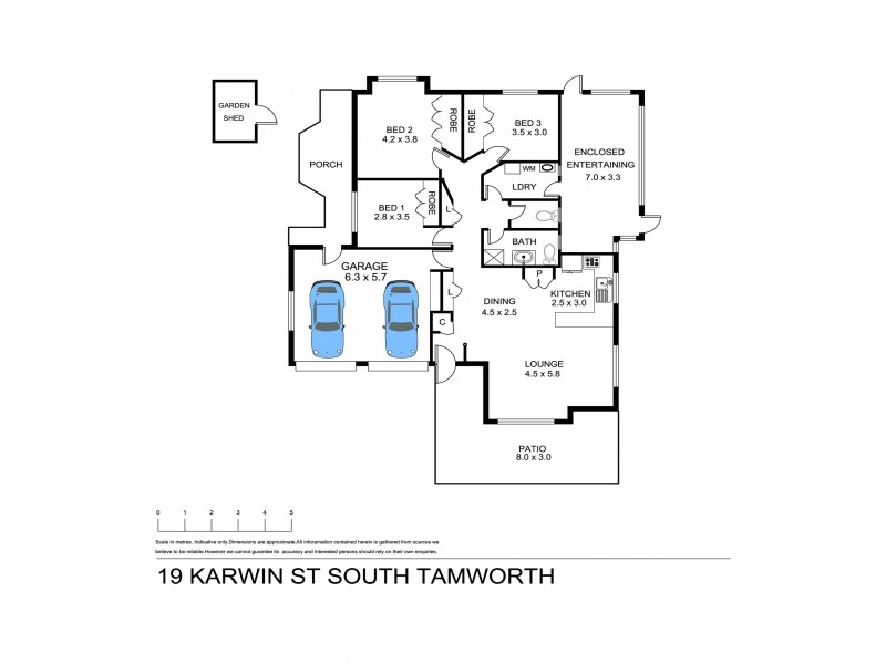 19 Karwin Street, Tamworth NSW 2340 Floorplan