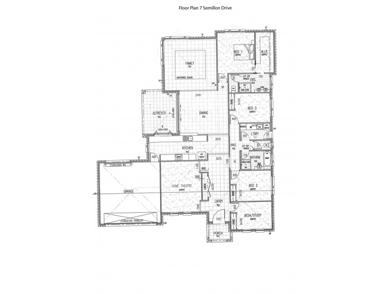 7 Semillon Drive, Tamworth NSW 2340 Floorplan