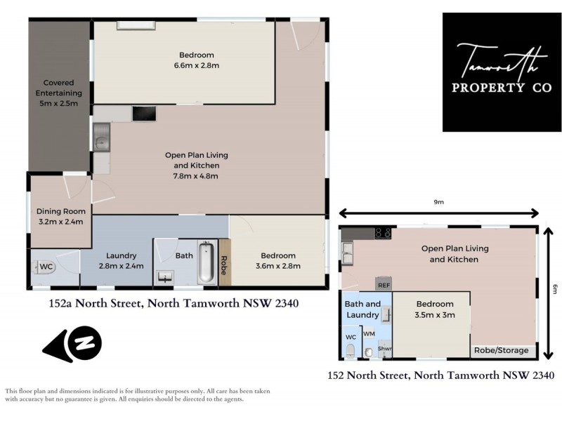 152 & 152A North Street, Tamworth NSW 2340 Floorplan