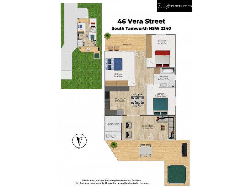 46 Vera Street, Tamworth NSW 2340 Floorplan