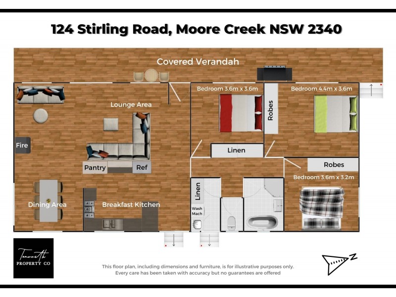 124 Stirling Road, Tamworth NSW 2340 Floorplan