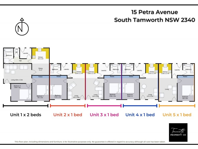 1-5/15 Petra Avenue, Tamworth NSW 2340 Floorplan