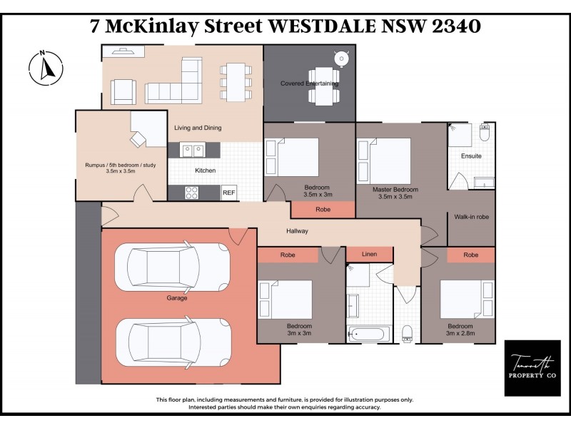 7 McKinlay Place, Tamworth NSW 2340 Floorplan