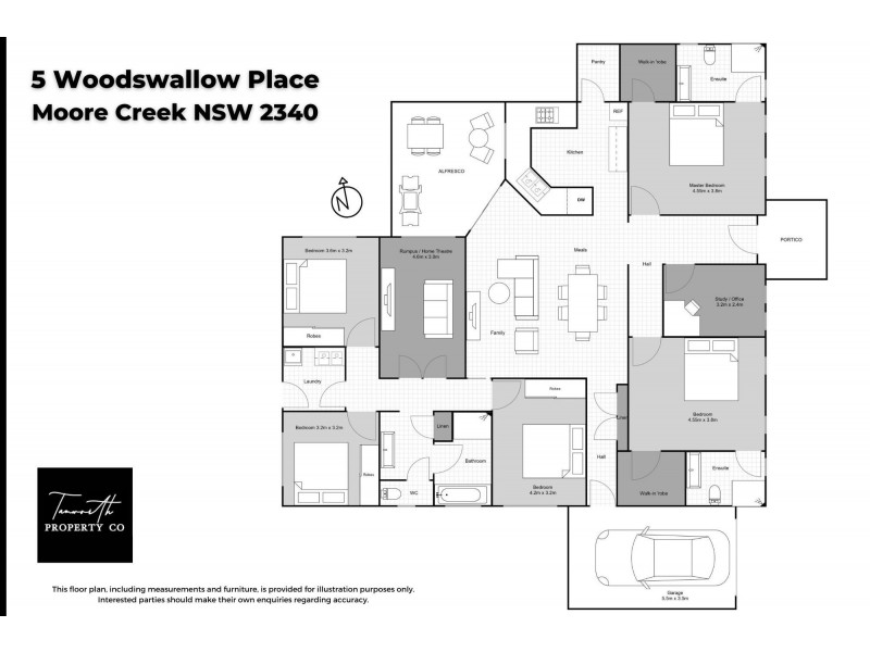 5 Woodswallow Close, Tamworth NSW 2340 Floorplan