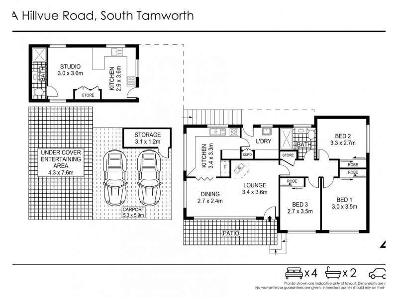66A Hillvue Road, Tamworth NSW 2340 Floorplan