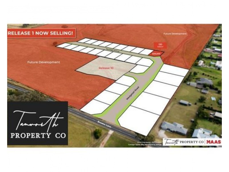 Lot 130 Eagle View Estate, Tamworth NSW 2340