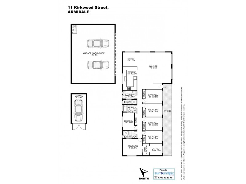 11 Kirkwood Street, Armidale NSW 2350 Floorplan