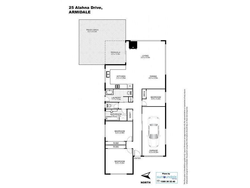 25 Alahna Drive, Armidale NSW 2350 Floorplan