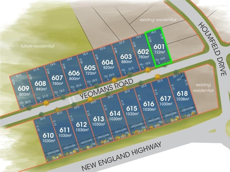 Lot 601 The Foothills Estate, Armidale NSW 2350