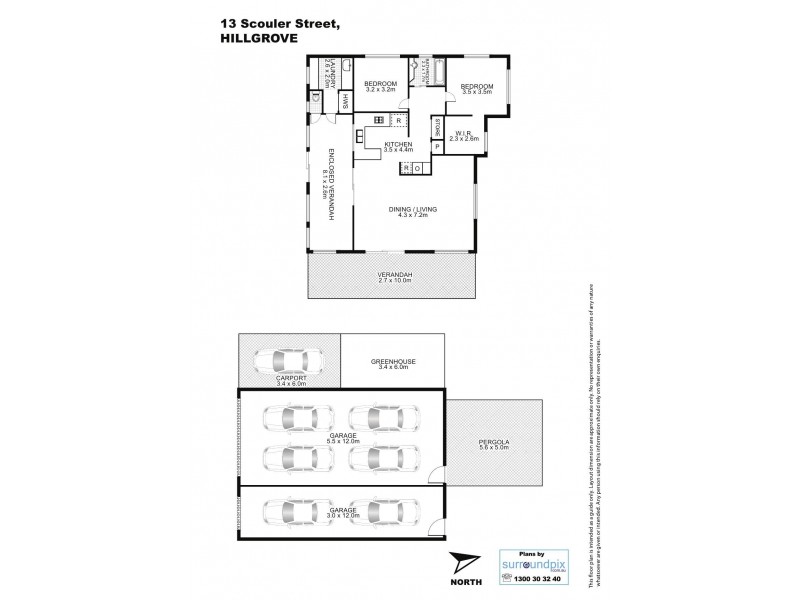 13 Scouler Street, Hillgrove NSW 2350 Floorplan