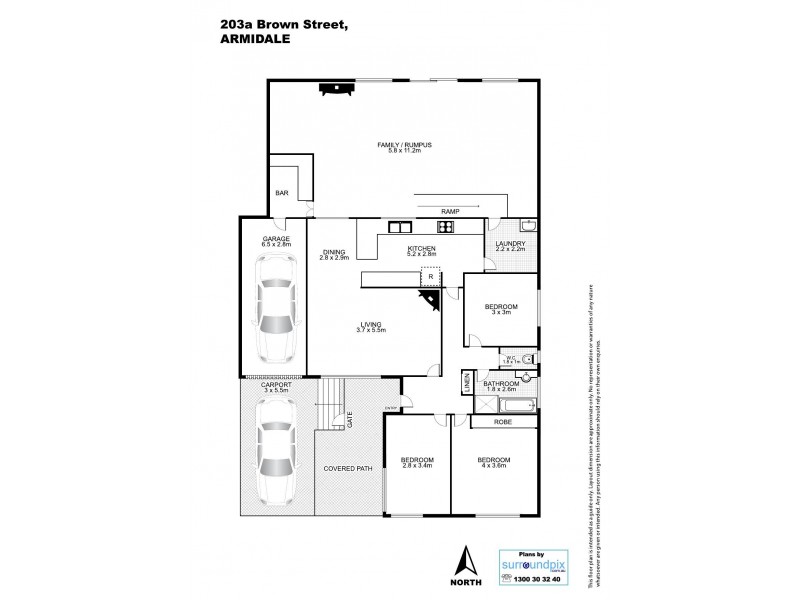 203A Brown Street, Armidale NSW 2350 Floorplan