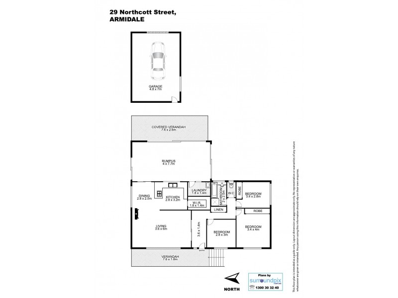 29 Northcott Street, Armidale NSW 2350 Floorplan