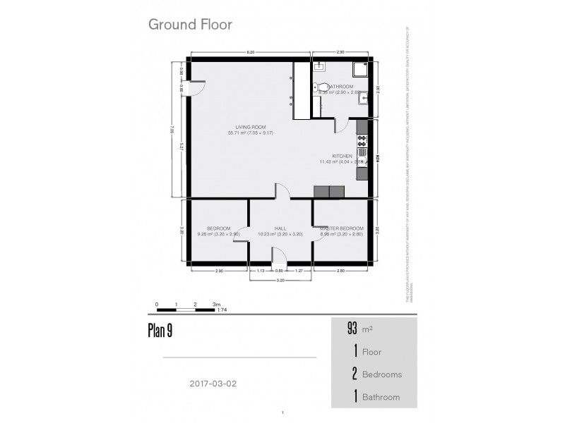 11 Queen Street, Hillgrove NSW 2350 Floorplan
