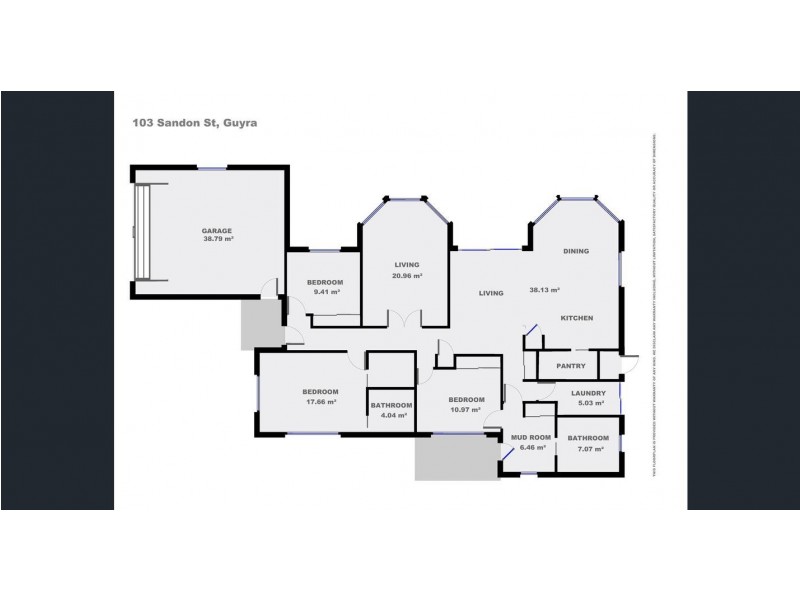 103 Sandon Street, Guyra NSW 2365 Floorplan
