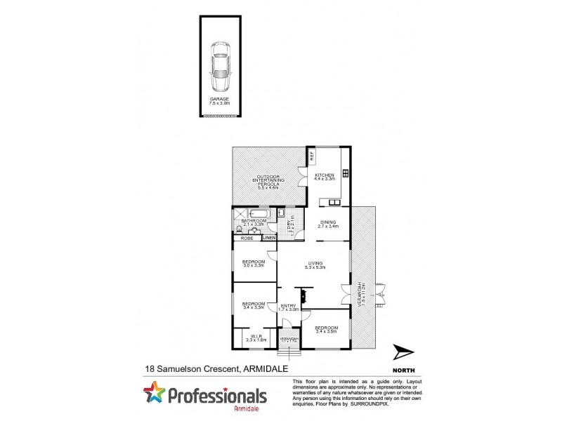 18 Samuelson Crescent, Armidale NSW 2350 Floorplan