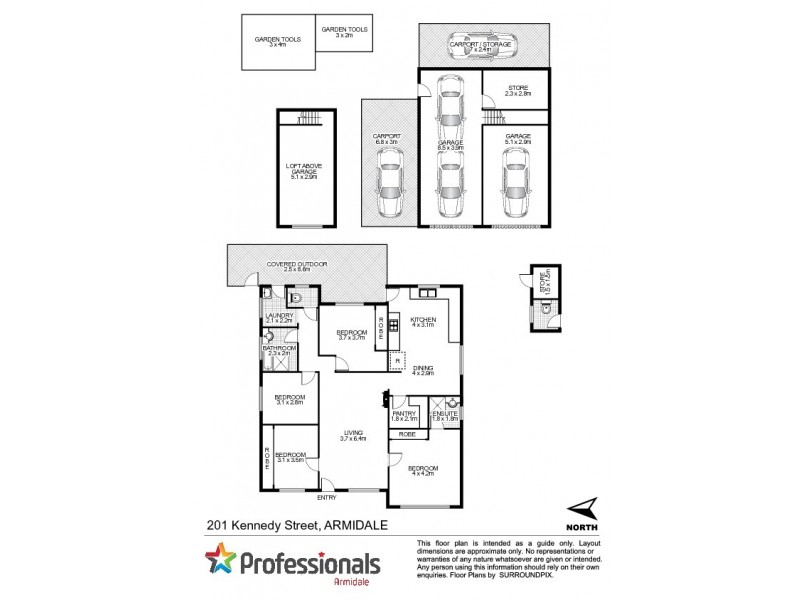 201 Kennedy Street, Armidale NSW 2350 Floorplan
