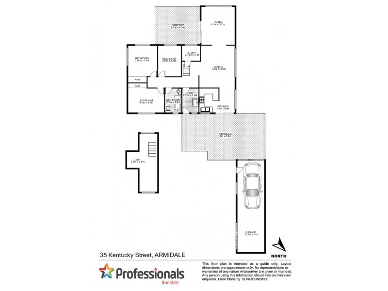 35 Kentucky Street, Armidale NSW 2350 Floorplan
