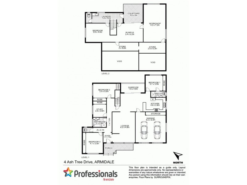 4 Ash Tree Drive, Armidale NSW 2350 Floorplan