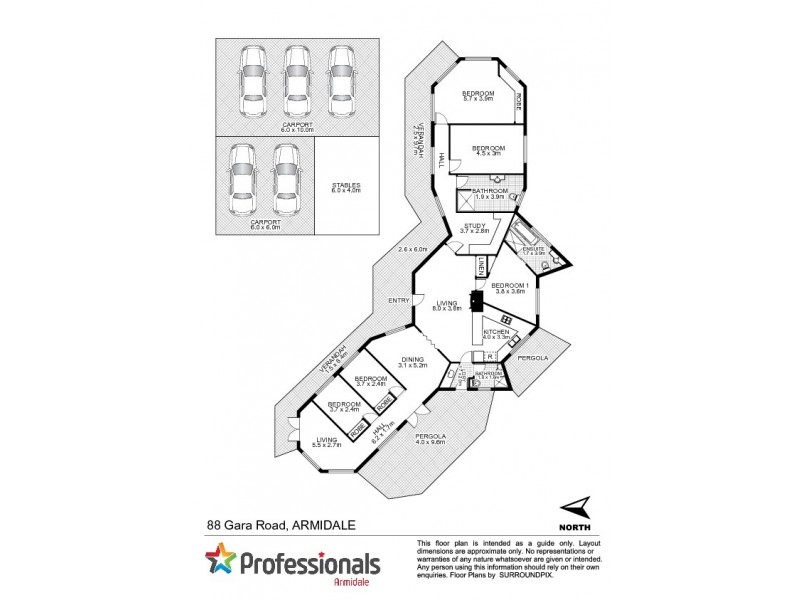 88 Gara Road, Armidale NSW 2350 Floorplan