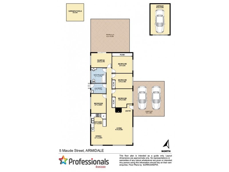 5 Maude Street, Armidale NSW 2350 Floorplan