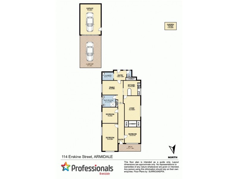 114 Erskine Street, Armidale NSW 2350 Floorplan