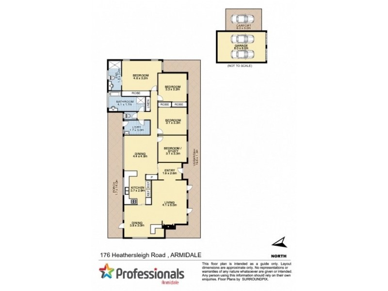 ‘Harrogate’ 176 Heathersleigh Road, Kellys Plains NSW 2350 Floorplan