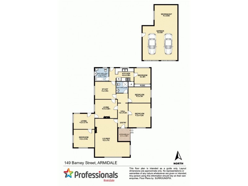 149 Barney Street, Armidale NSW 2350 Floorplan