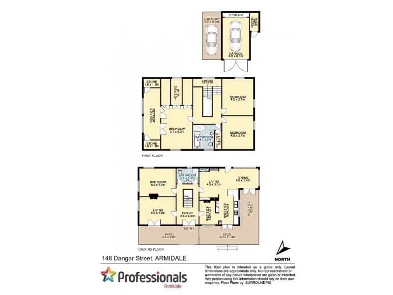 148 Dangar Street, Armidale NSW 2350 Floorplan