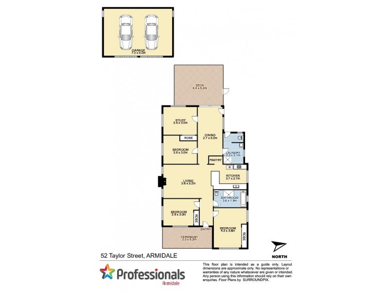 52 Taylor Street, Armidale NSW 2350 Floorplan