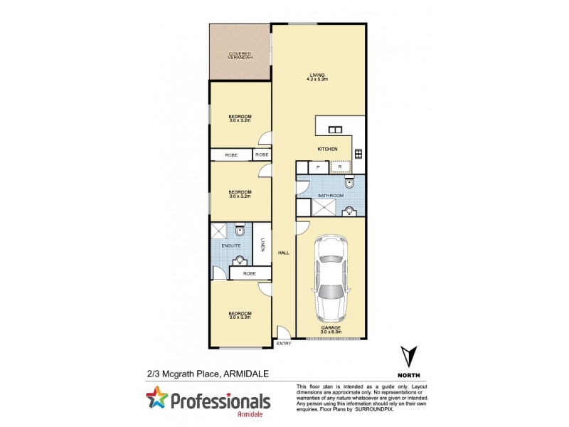 2/3 McGrath Place, Armidale NSW 2350 Floorplan