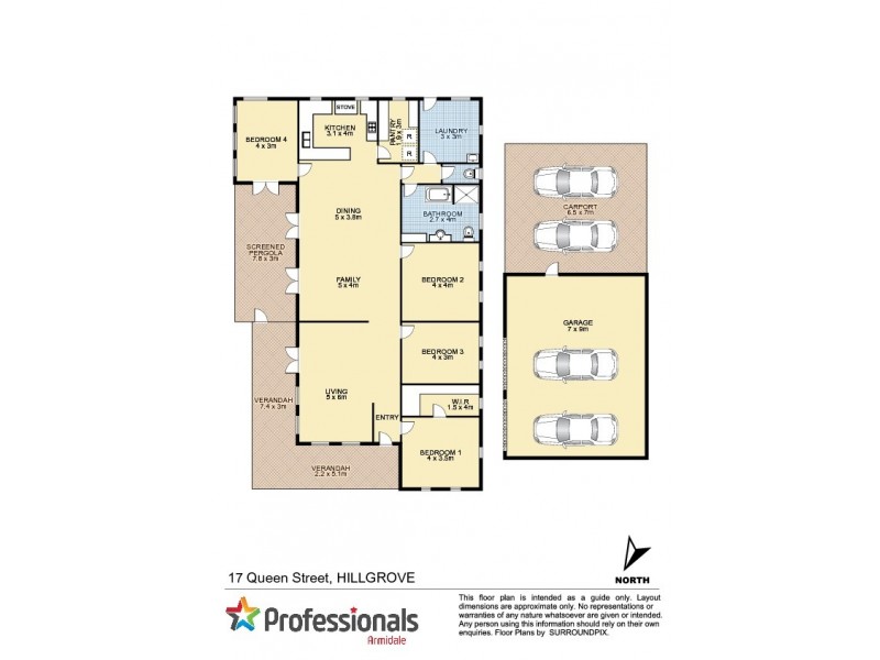 15-17 Queen Street, Hillgrove NSW 2350 Floorplan