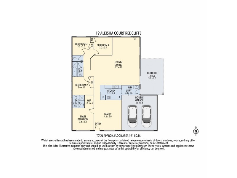19 Aleisha Court, Redcliffe QLD 4020 Floorplan