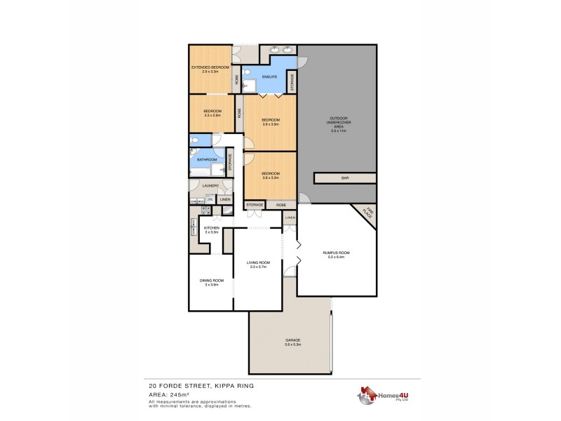 20 Forde Street, Kippa-ring QLD 4021 Floorplan