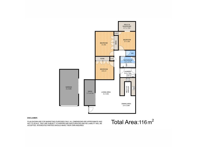 111 Klingner Road, Redcliffe QLD 4020 Floorplan