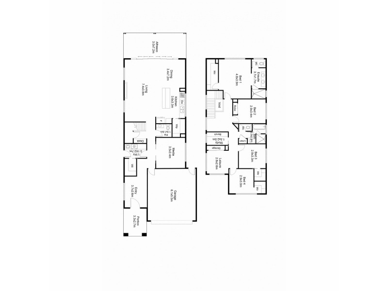 143 Oxley Avenue, Woody Point QLD 4019 Floorplan