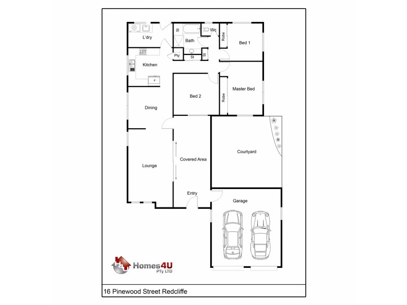 16 Pinewood Street, Redcliffe QLD 4020 Floorplan