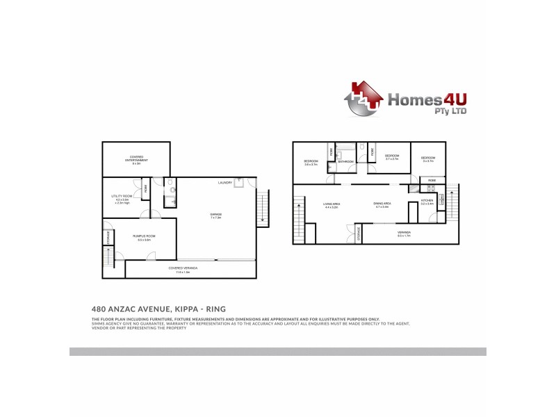 480 Anzac Avenue, Kippa-ring QLD 4021 Floorplan