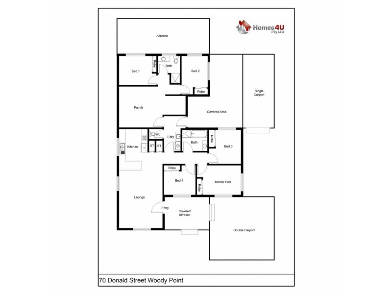 70 Donald Street, Woody Point QLD 4019 Floorplan