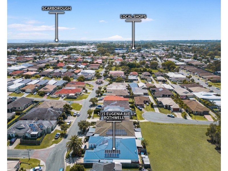 2/15 Eugenia Avenue, Rothwell QLD 4022