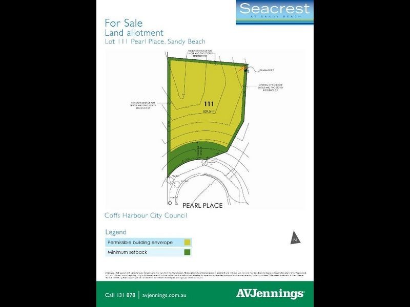 lot 109 Crest Place, Sandy Beach NSW 2456
