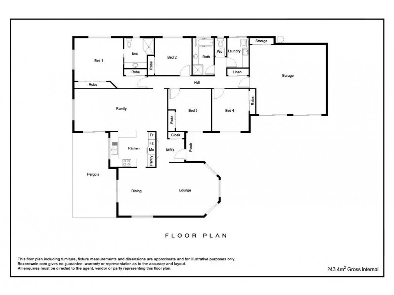 4 Sunseeker Court, Blacks Beach QLD 4740 Floorplan