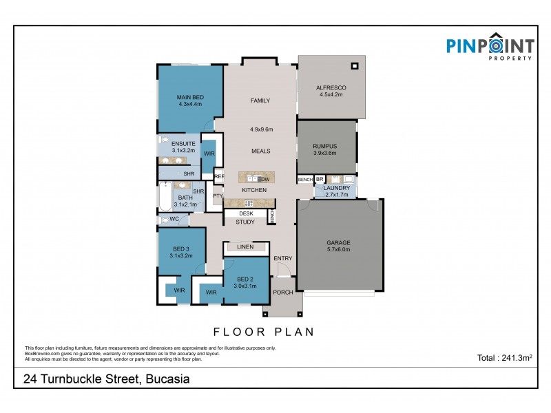 24 Turnbuckle Street, Bucasia QLD 4750 Floorplan