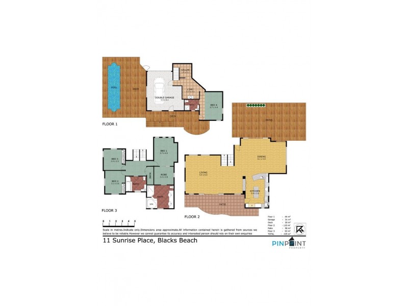11 Sunrise Place, Blacks Beach QLD 4740 Floorplan