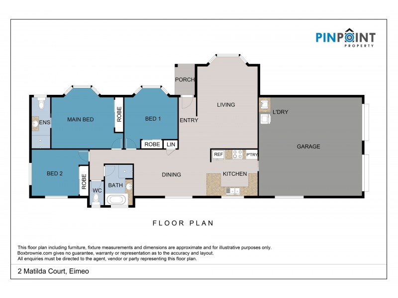 2 Matilda Court, Eimeo QLD 4740 Floorplan