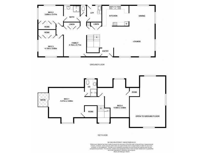3a Galvin Street, Beaconsfield QLD 4740 Floorplan