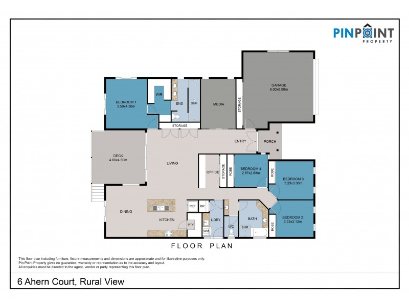 6 Ahern Court, Rural View QLD 4740 Floorplan