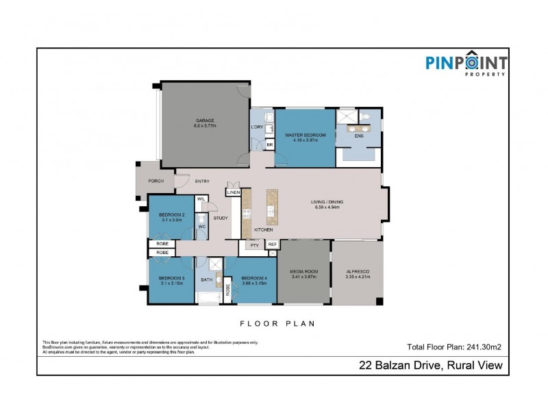 22 Balzan Drive, Rural View QLD 4740 Floorplan
