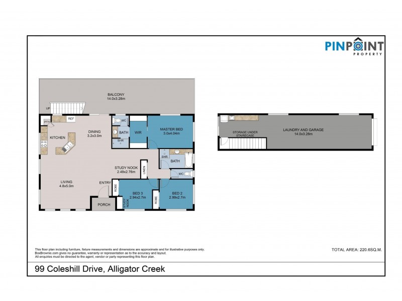 99 Coleshill Drive, Alligator Creek QLD 4740 Floorplan