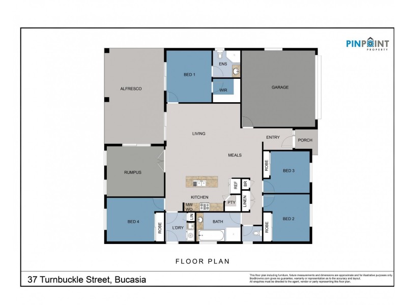 37 Turnbuckle Street, Bucasia QLD 4750 Floorplan
